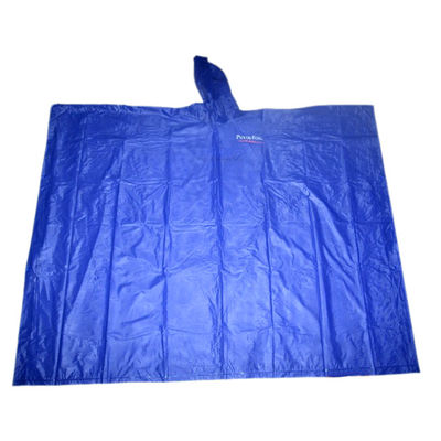 Blue Children PVC Rain Coats , Red Rainwear Eco-friendly