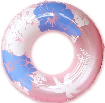 PVC Water Inflatable Swimming Rings For Kids , Plastic Air Swim Tubs