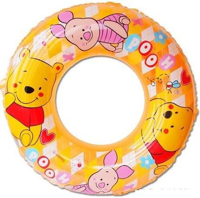 Verney Printed Inflatable Swimming Rings Plastic , PVC Swim Tubes