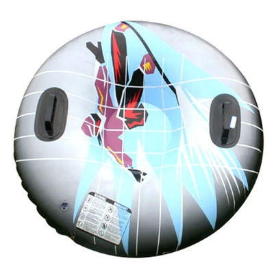 Cool Round Pvc Inflatable Water Towable Tube Comfortable For Gift