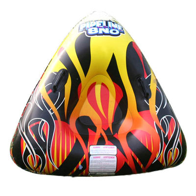 Durable Nylon Cover Water Towable Tube 152cm For One Person