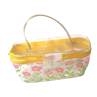 Fashionable Clear PVC Bags , Customized Shoulder Bags For Women