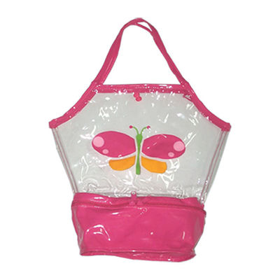 Fashionable Clear PVC Bags , Customized Shoulder Bags For Women