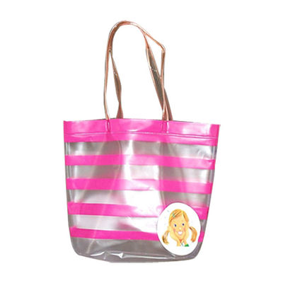 Colorful Cute Clear Pvc Bags For Cosmetic With Handle