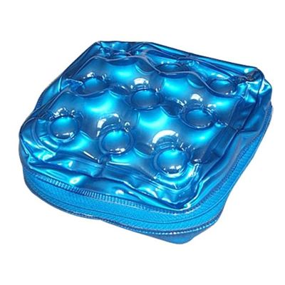 Bule 0.30MM Clear PVC Bags With Zipper For Cosmetic Packaging