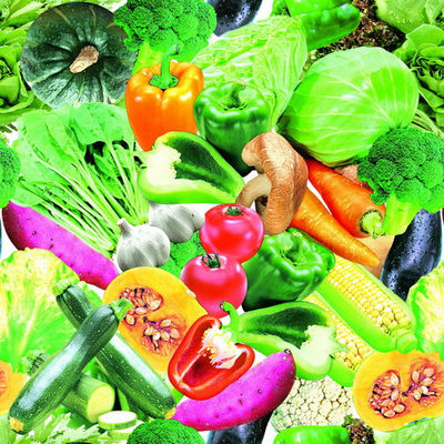 Promotional PVC Table Cloth , Bumper Fruit Table Covers For Home