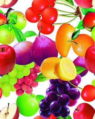 Promotional PVC Table Cloth , Bumper Fruit Table Covers For Home