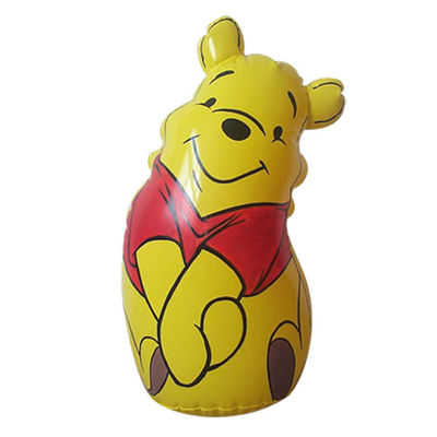 Plastic Winnie Inflatable Water Toys For Kids / Adults CE ISO