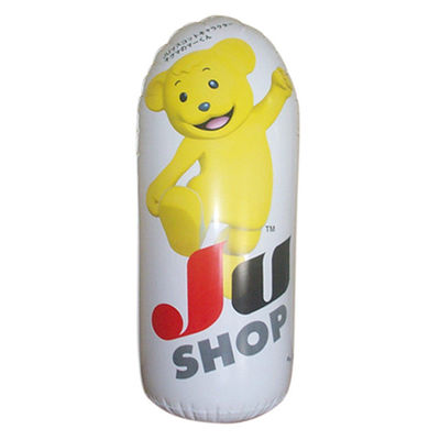 Popular Pink 0.18mm PVC Inflatable Water Toys With Lovely Printing For Kids