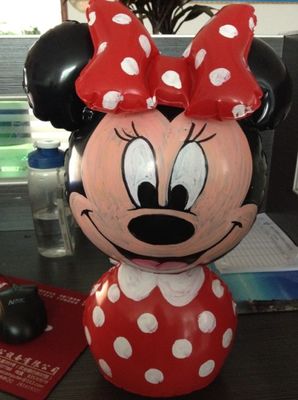 Funny Micky Pvc Inflatable Water Toys For Outdoors Or Garden Parties