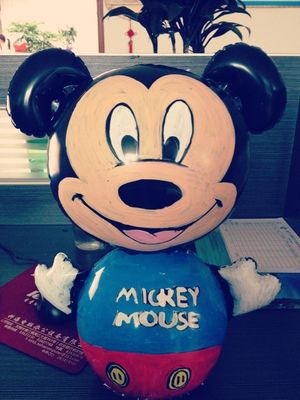 Plastic Winnie Inflatable Water Toys For Kids / Adults CE ISO