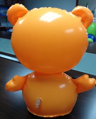 Cute Winnie Pooh Inflatable Water Toys For Kids Orangele Color