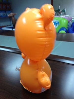 Cute Winnie Pooh Inflatable Water Toys For Kids Orangele Color