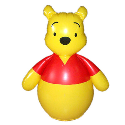 Cute Tiger Inflatable Water Toys For Child , Garden Palm Hands Toy