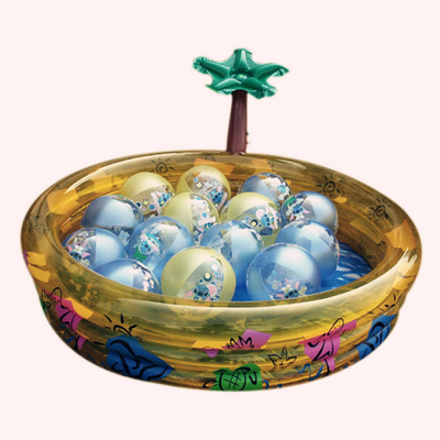 OEM PVC Inflatable Swimming Pools For Child , Inflated Tree Play Game Pool
