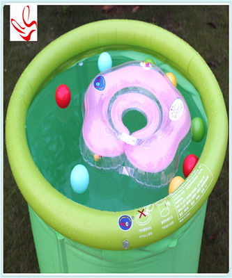 Barrel Shape Small Inflatable Baby Swimming Pools Phathalate Free