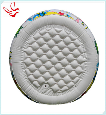 Durable PVC Round Kids Inflatable Swimming Pools Five Layers , 96X72cm