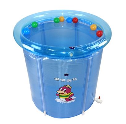 Bubbles Inflatable Swimming Pools Round 80x80cm For Children