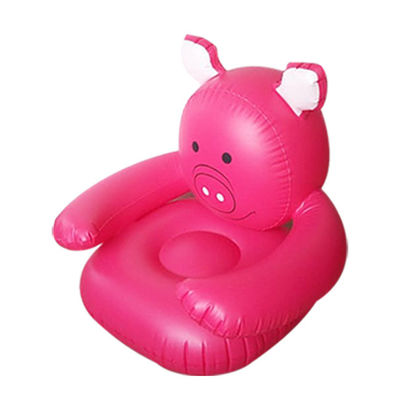 Comfortable Animal Inflatable Sofa Chair 0.3mm Pvc For Kids