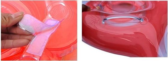 CE Blue Inflatable Swimming Neck Rings , Baby Neck Float Ring