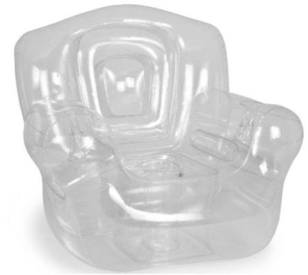 Customized Inflatable Sofa Chair , Transparent Bubble Chairs For Kids