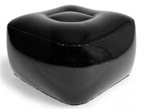 Square Plasitc Air Inflatable Sofa Chair 0.4mm Pvc For Children