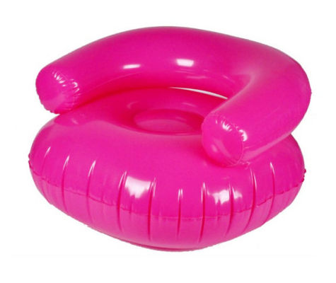 6P Free PVC Inflatable Sofa Chair Comfortable With Single Seat