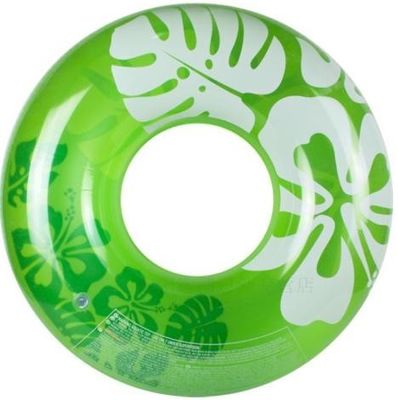 Plastic Inflatable Swim Ring For Adult Eco-friendly 0.18mm Thickness