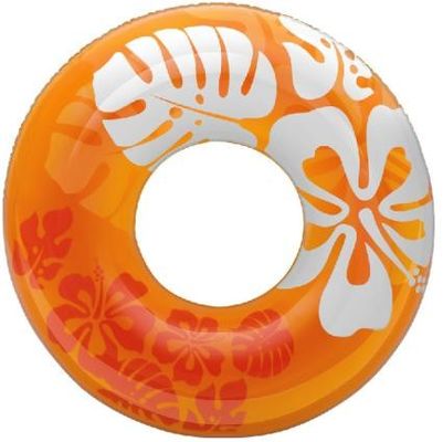 Plastic Inflatable Swim Ring For Adult Eco-friendly 0.18mm Thickness