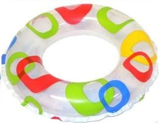 Durable Inflatable Swimming Rings For Babies Clear Non Toxic