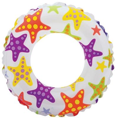 Baby Swimming Inflatable Ring 0.18mm PVC , Water Safe Ring