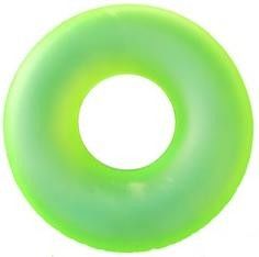 Infant Inflatable Swimming Rings Transparent Grass Green For Water Game