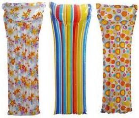 PVC Long Inflatable Full Size Air Mattress For Family Water Sports