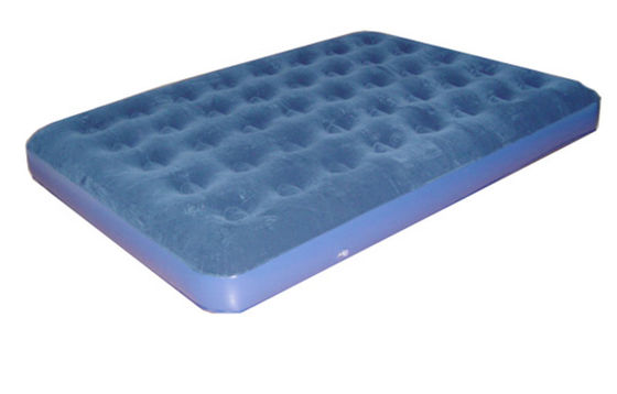 Green Inflatable Flocking Air Beds Mattress For Bedroom 76"x18"