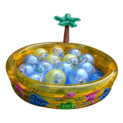 OEM PVC Inflatable Swimming Pools For Child , Inflated Tree Play Game Pool