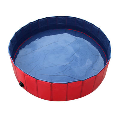 Pvc Portable Pet Bath Tub Inflatable , Dog Bathing Tub