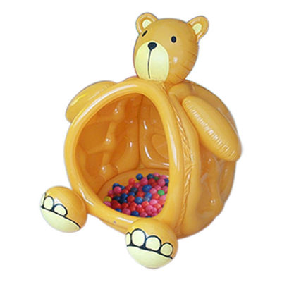 Funny Bear Children Inflatable Jumping Castle Use Environmental PVC