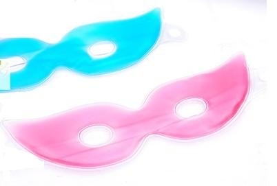 Máscaras de ojo rosadas o azules del gel para los ojos morados y las arrugas