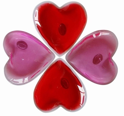 El envase en frío del gel del corazón/los bolsos fríos para el esguince, dolor de diente, se divierte lesiones