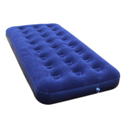 Las camas de aire inflables azules del PVC escogen reuniéndose, cama de aire portátil