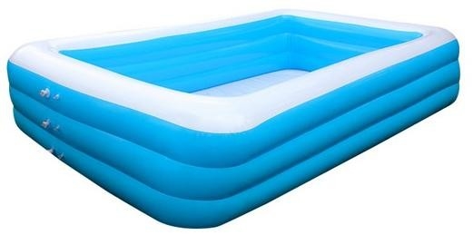 Rectángulo inflable de las piscinas del Pvc del círculo del artículo 3 para el parque de atracciones