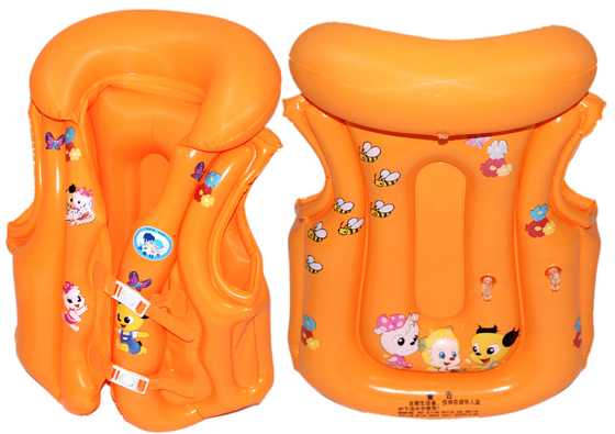 Chaleco de vida inflable lindo del Pvc de Durabale, Jack inflable seguro para los niños