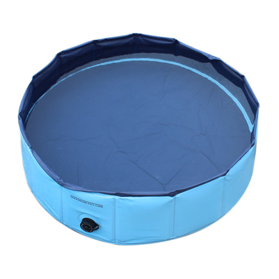 Tina de baño respetuosa del medio ambiente fresca del animal doméstico del PVC, piscina portátil de encargo del animal doméstico