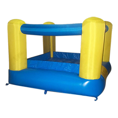 Castillo de salto inflable cuadrado de encargo del PVC, pequeña casa de la despedida para los niños